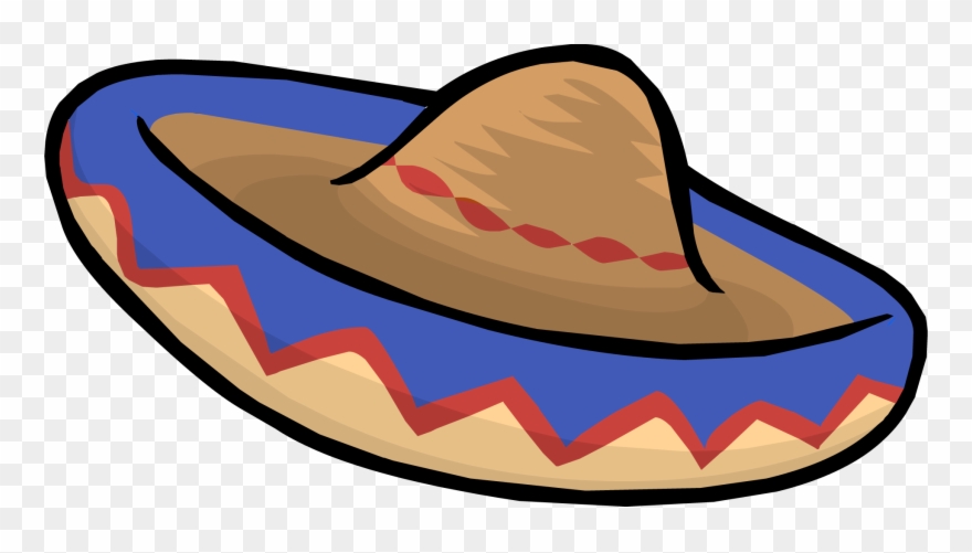 Saturated Sombrero - Club Penguin Rewritten Custom Items Clipart