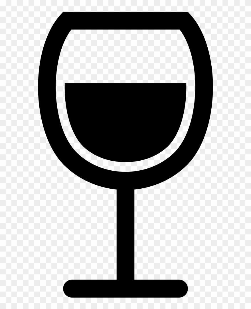 Simpleicons Interface Glass With Wine - Glass Icon Png Clipart