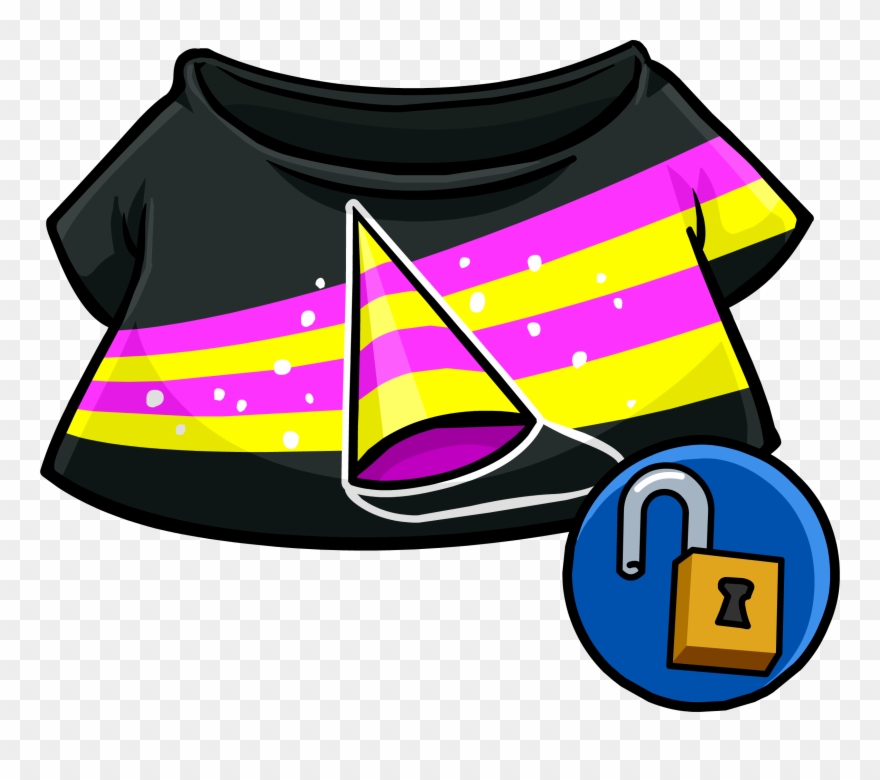 Beta Hat T-shirt Clothing Icon Id 4154 - Black T Shirt Club Penguin Clipart