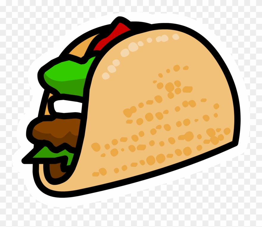 Taco Pin - Png - Taco Png Clipart