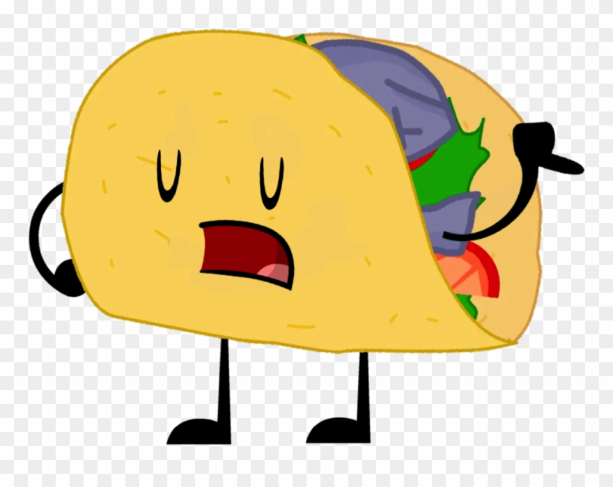 Taco Pose - Battle For Dream Island Taco Clipart