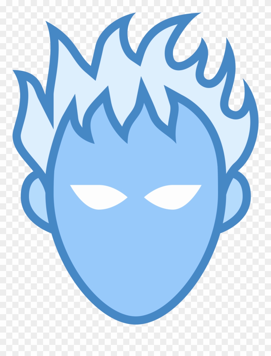 Human Torch Icon - Spider-man Clipart