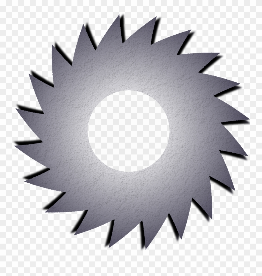 Circular Saw Blade Clipart - Saw - Png Download