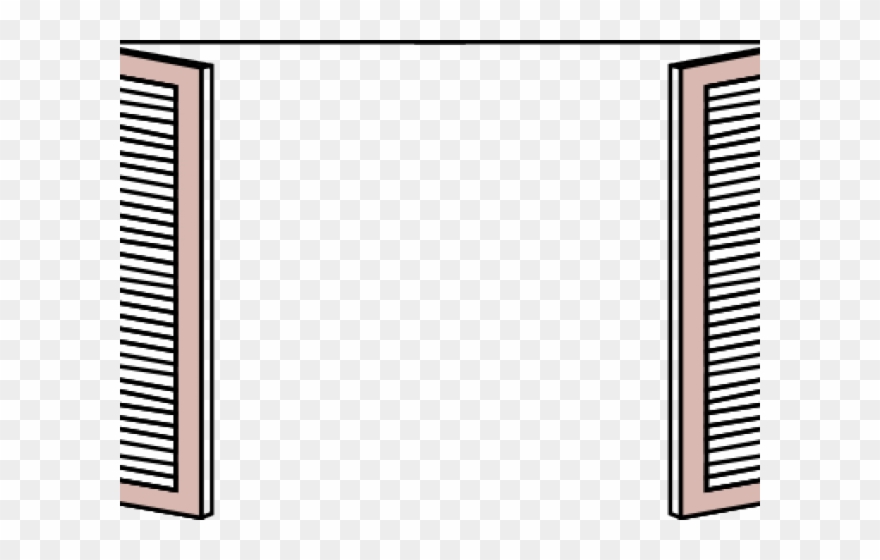 Windows Clipart Window Shutter - Download - Png Download