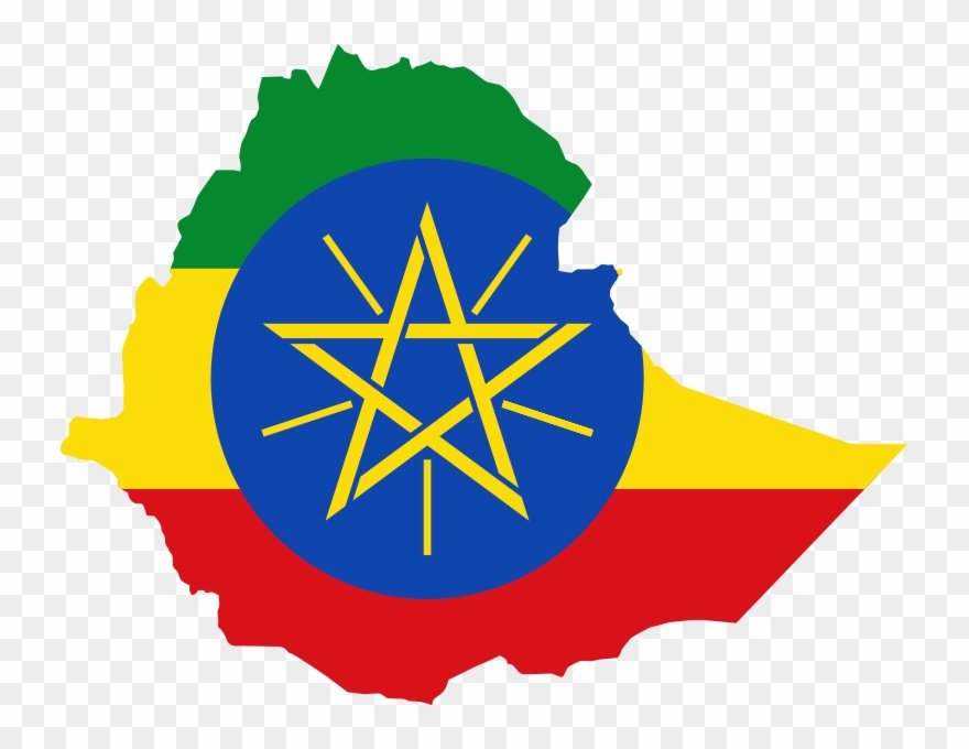 Ethiopia Flag Country Clipart