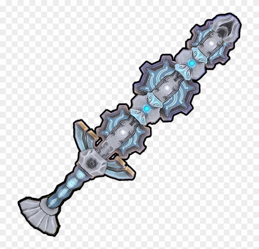 Clockworkswordicon - Illustration Clipart