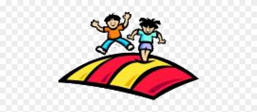 Character Day In Prek Clipart - Jumping Pillow Clipart - Png Download