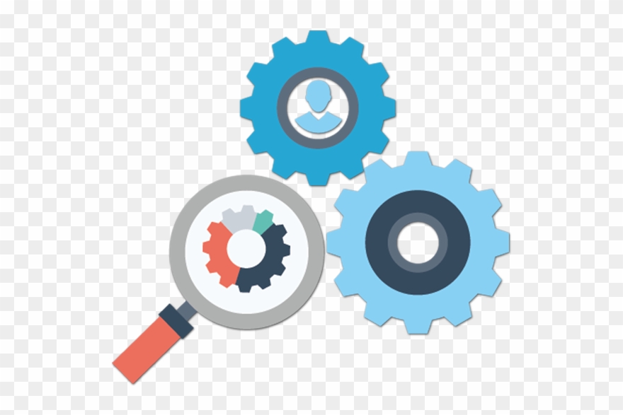 Black And White Stock Contract Clipart Memorandum Agreement - Vector Art Gear Icon - Png Download