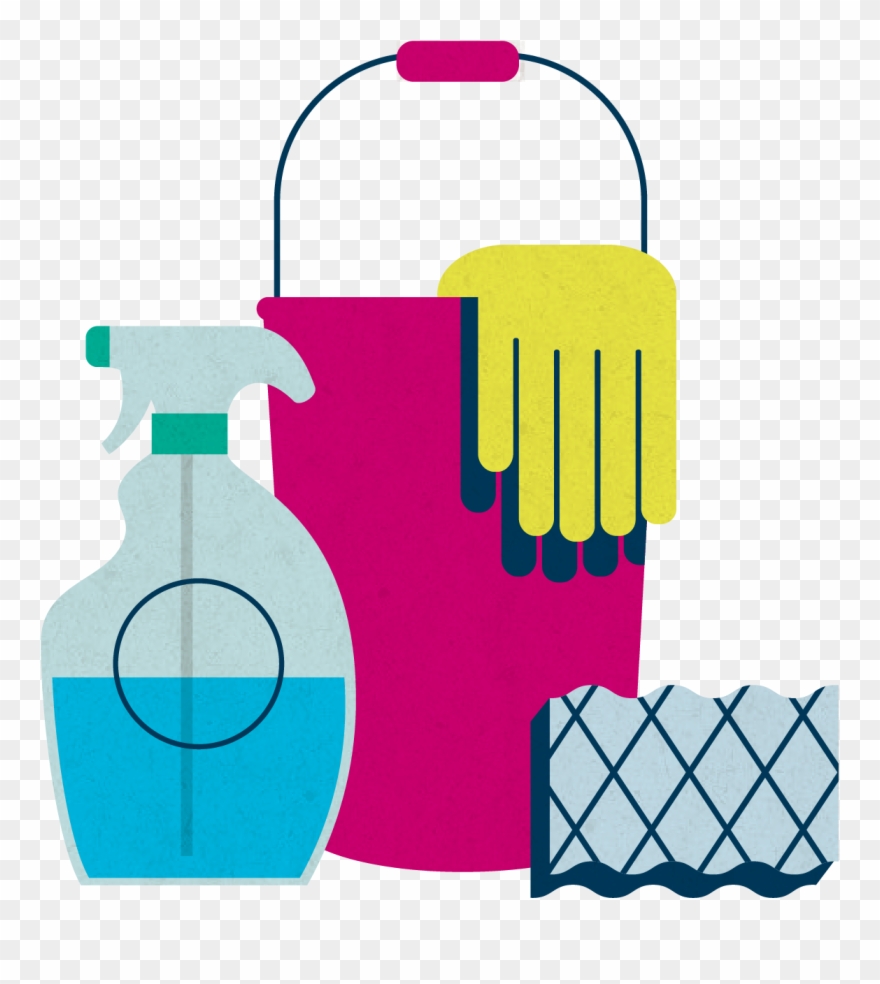 Cleaning Supplies Clip Art - Cleaning Clip Art Png Transparent Png