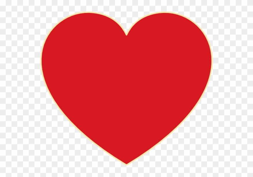 Small Clipart Red Heart - Heart Symbol - Png Download