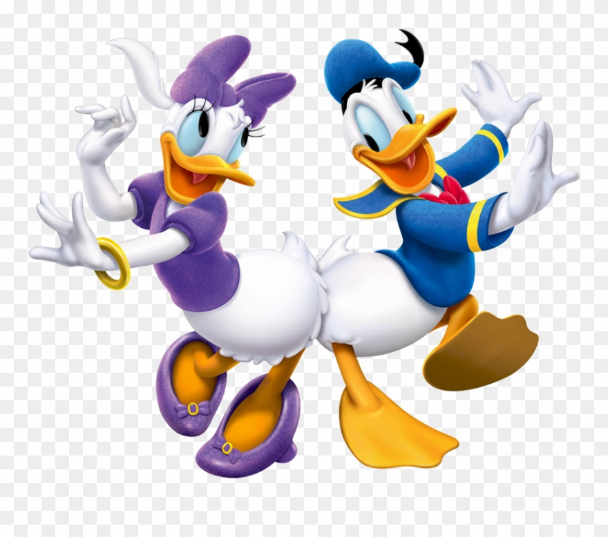 Mickey Mouse Clubhouse Clipart - Mickey Mouse Clubhouse Donald And Daisy - Png Download