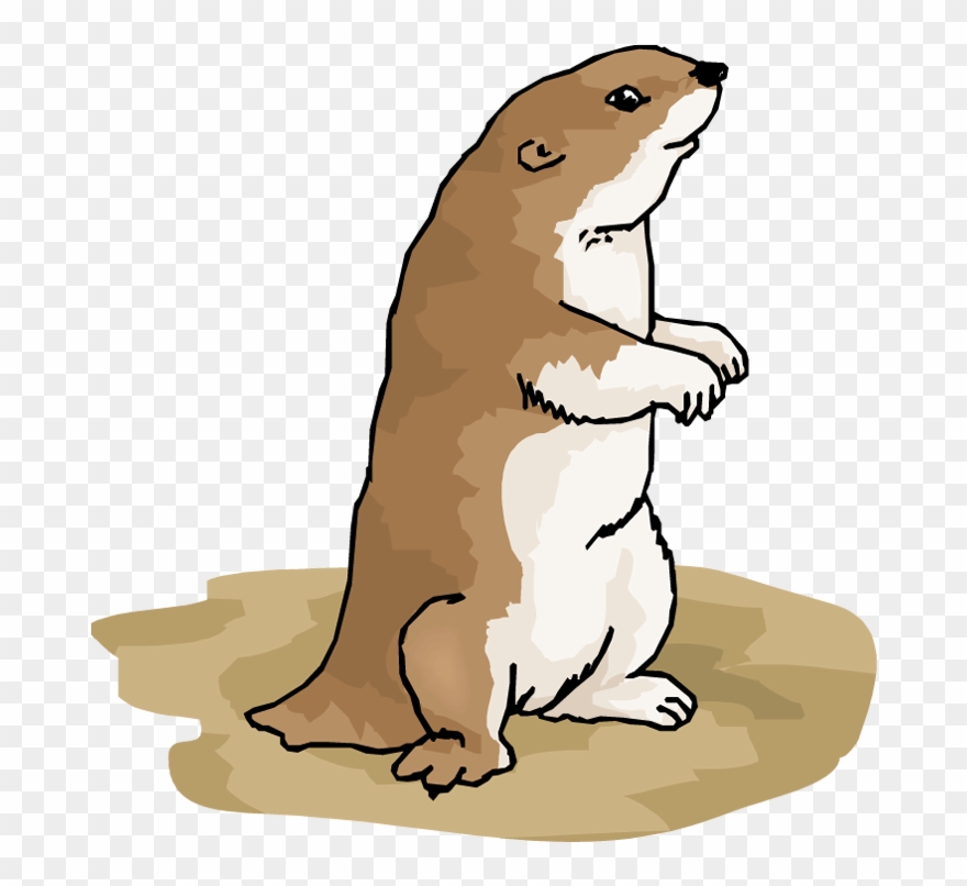 Prairie Dog Clip Art - Cartoon Prairie Dog Clipart - Png Download