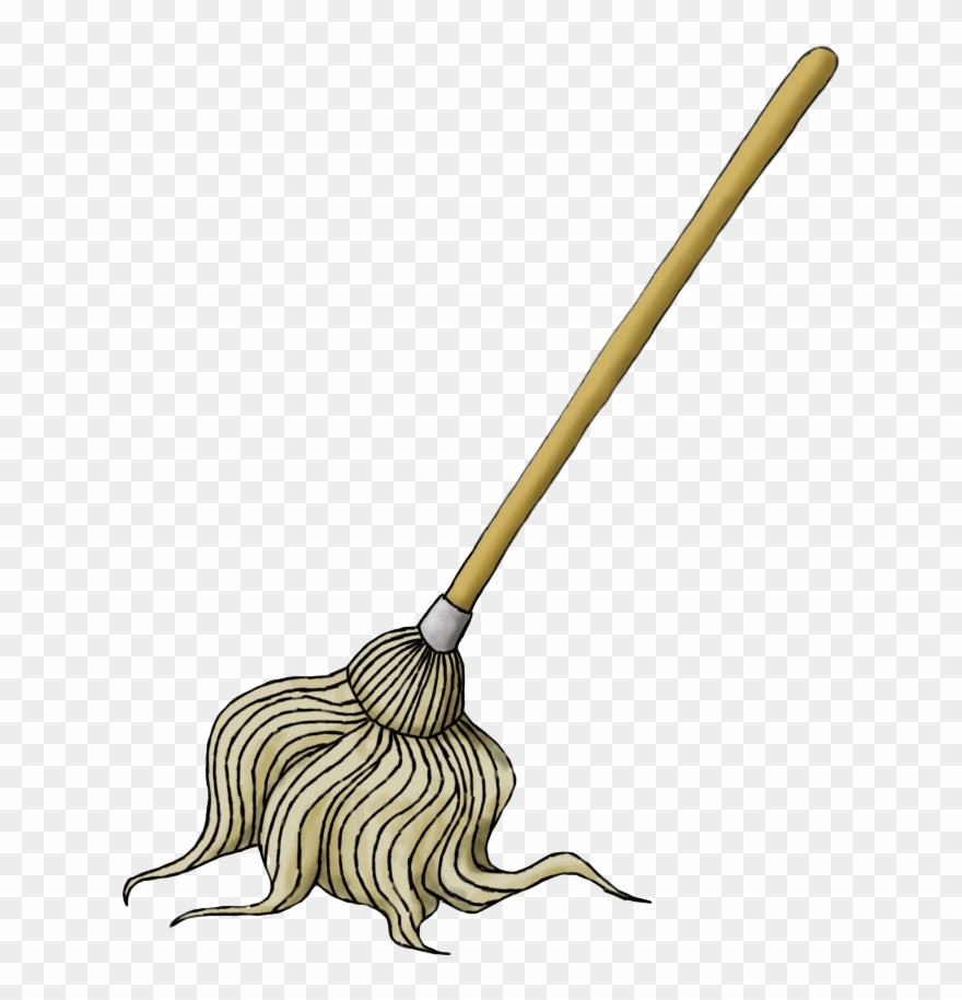 Mop - Mop Clipart - Png Download