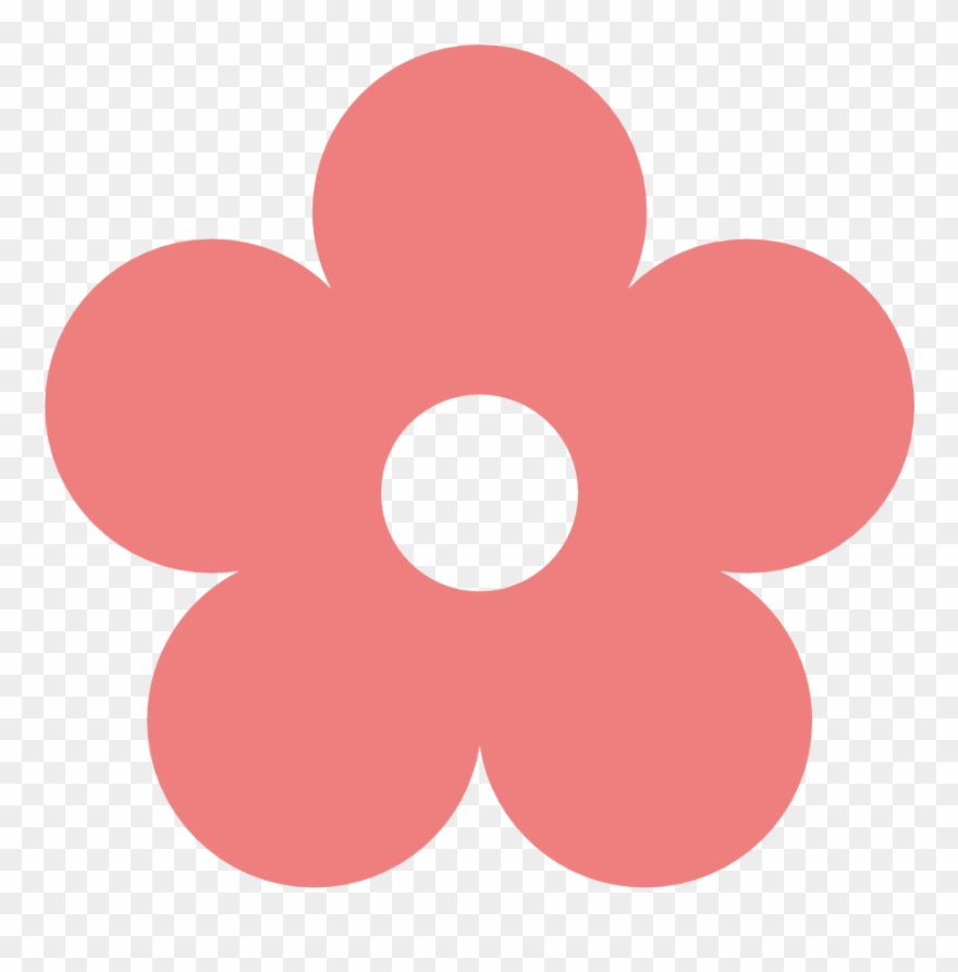 Hearts Clipart Coral - Flower Cute Png Transparent Png