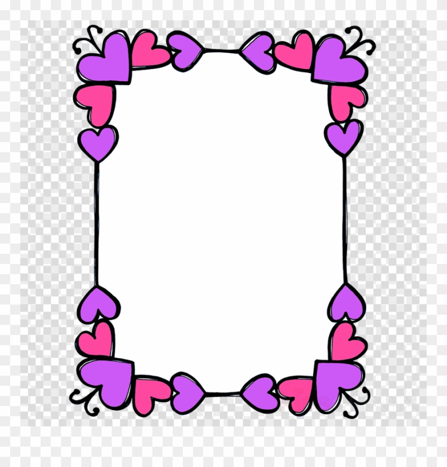 Cute Colorful Border Onnpaper For Kids Clipart Borders - Border Designs For A4 Sheet - Png Download