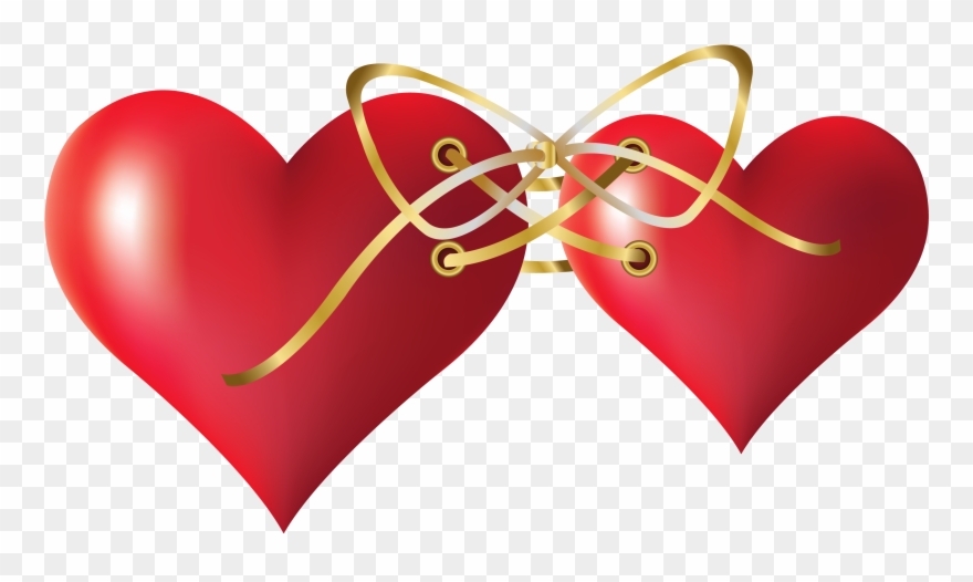 Corazones De Amor Juntos Clipart