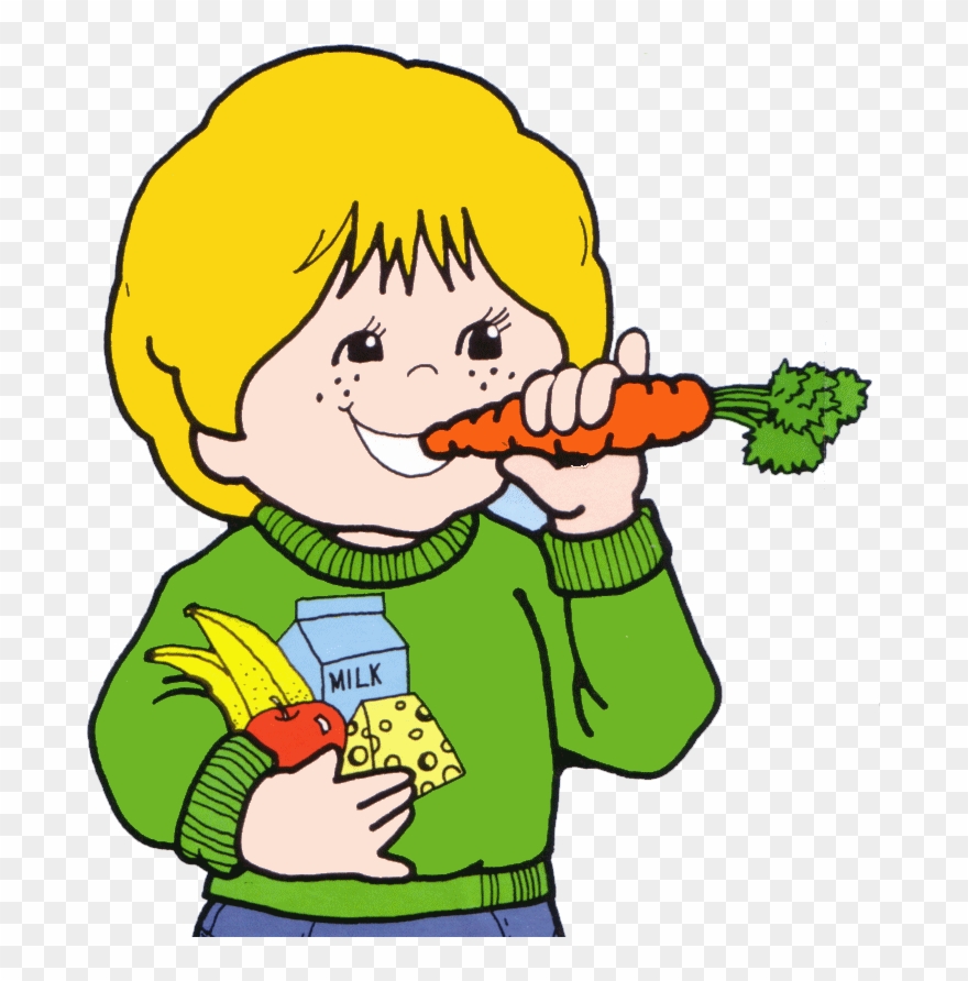 Healthy Eating Pictures - Eating Healthy Foods Clipart - Png Download