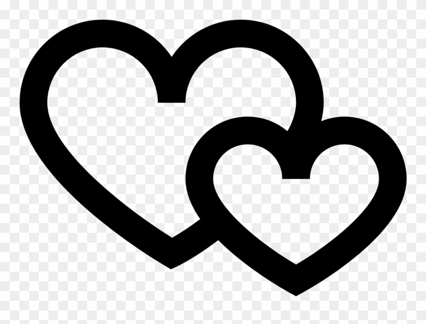 Hearts Clipart Different - Symbol - Png Download