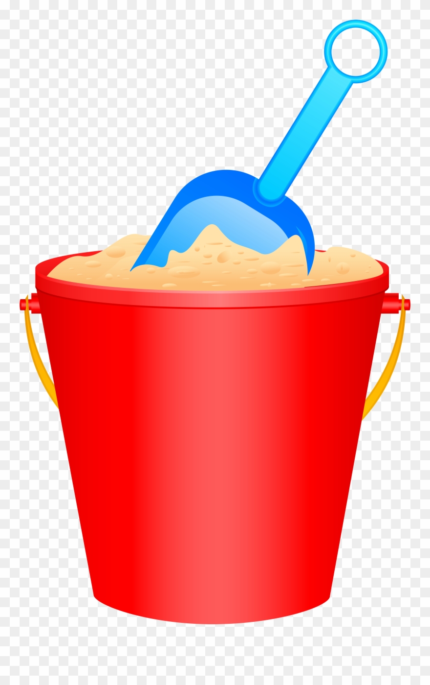 Beach Bucket And Shovel Clip Art Web Clipart Png - Bucket And Shovel Clipart Transparent Png
