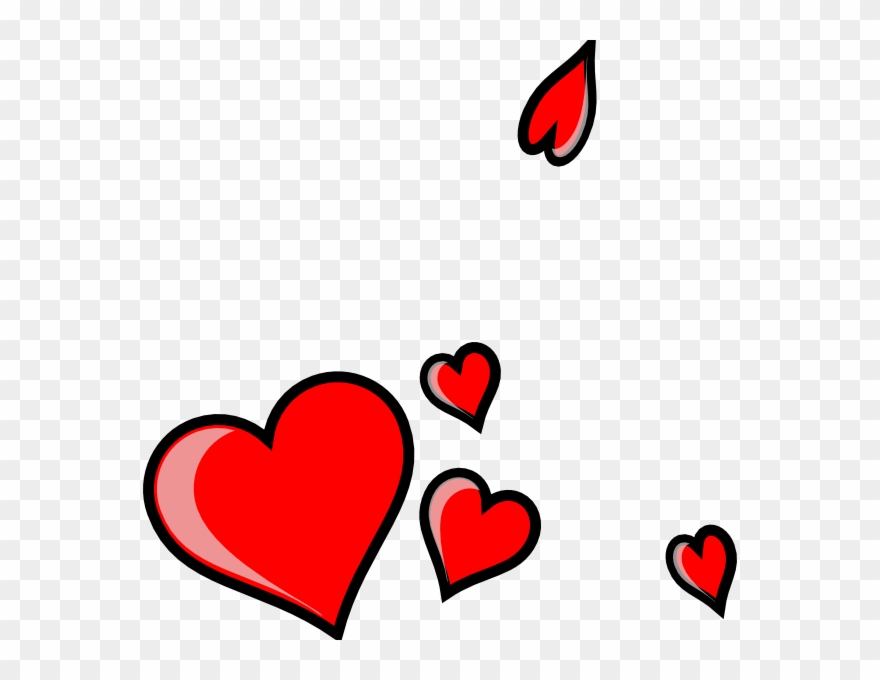 Three Hearts Clip Art - Png Download