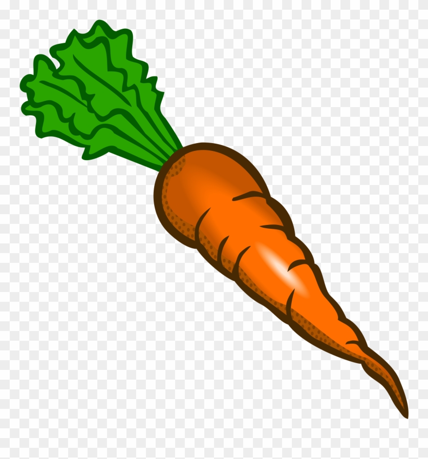 Top Carrot Clip Art Free Clipart Spot Png On Clipart - Dibujo De Zanahoria Transparent Png