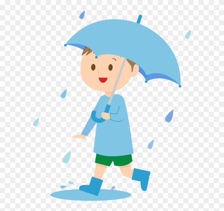 All Photo Png Clipart - Boy In The Rain Clipart Transparent Png