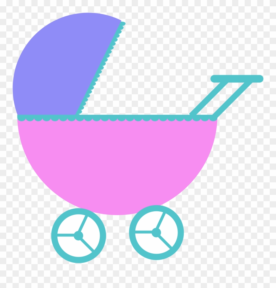 Free Baby Shower Clipart Inside Baby Shower Clipart - Baby Transport - Png Download