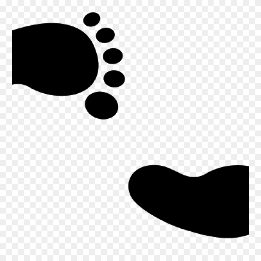 Walking Feet Clipart Children Walking Feet Clip Art - Foot Steps Clipart - Png Download