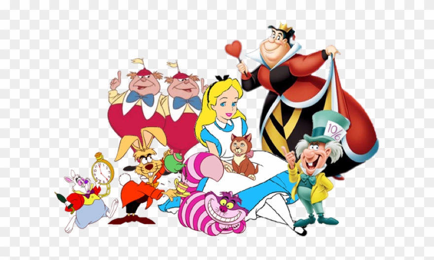 2018 Service Auction - Cartoon Alice In Wonderland Characters Clipart