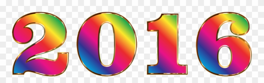 2k16-1 - 2016 Clipart - Png Download