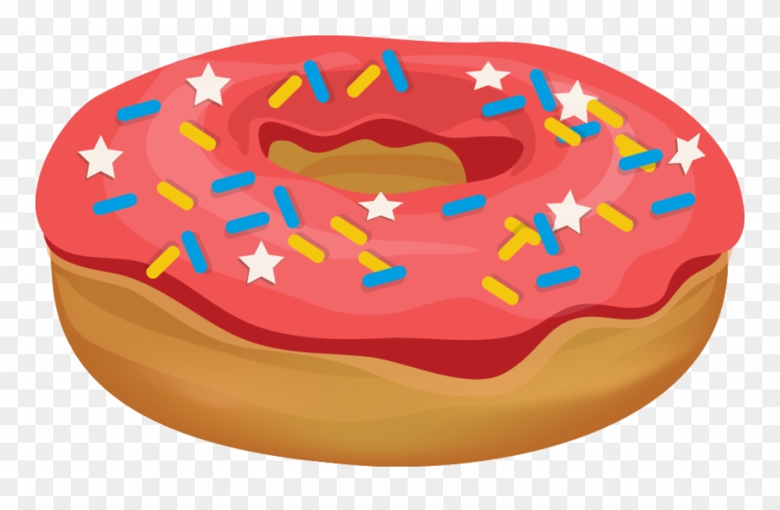 Donut Clip Art Biezumd - Happy Valentines Day Friend Gif - Png Download