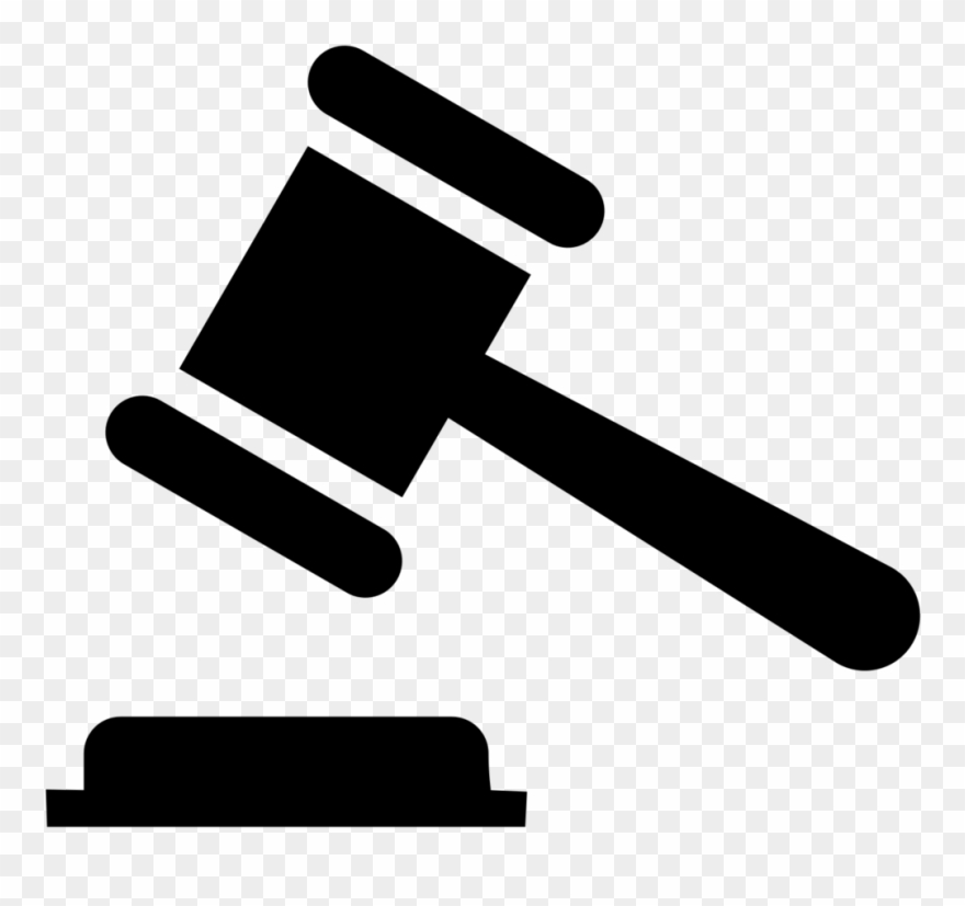 Auction Judge Rule Hammer Court Svg Png Icon Free Download - Terms Of Use Icon Clipart