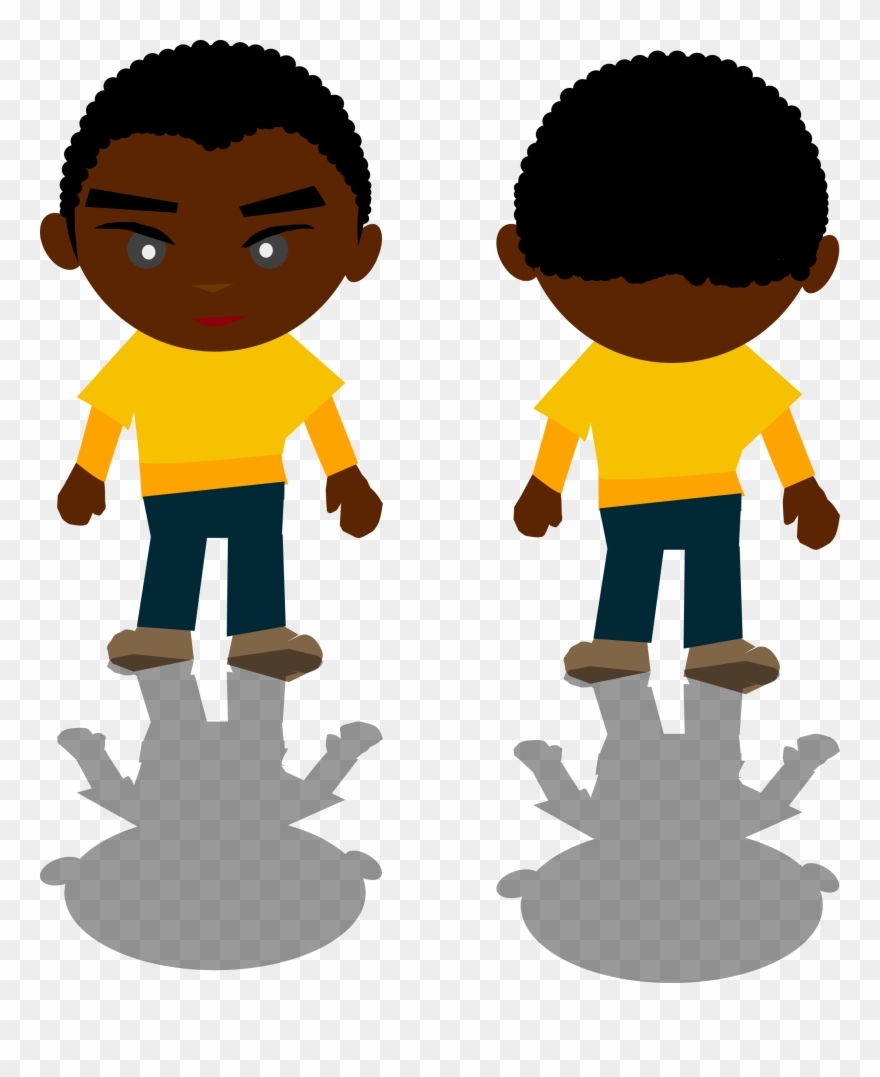 All Photo Png Clipart - Cartoon Sad Black Boy Transparent Png