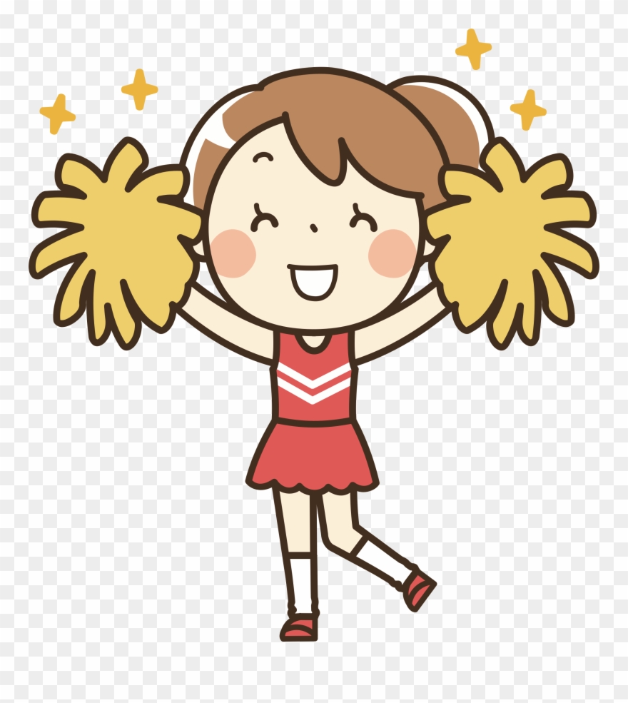 Remixed Icons Png Free - Clip Art Cheerleader Transparent Png