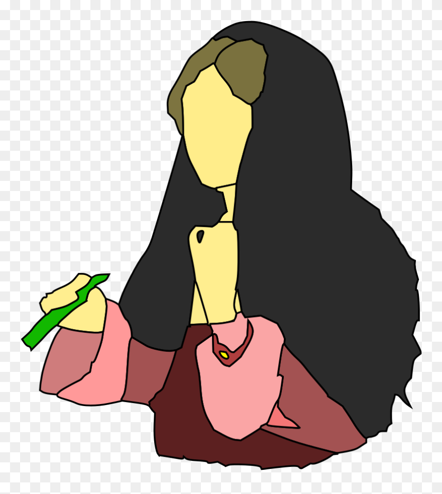 Free Vector Lady Wearing Red Dress Head Scarf And Holding - Woman With Scarf Clipart - Png Download