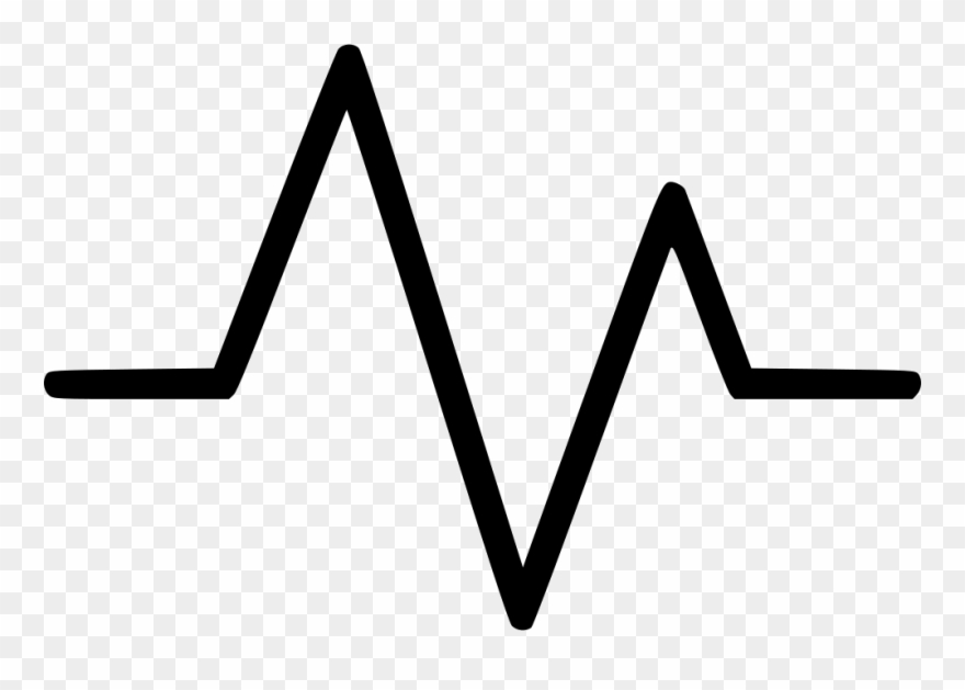 Clipart Free Library Collection Of Free Line Heart - Heart Beat Logo Png Transparent Png