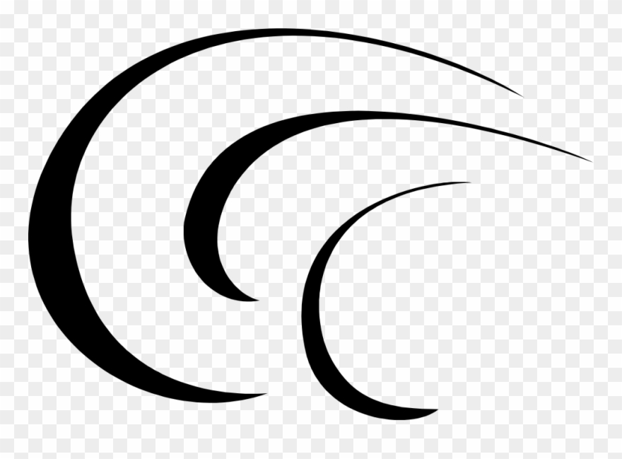 Wedding Program Clipart Graphic Design 102 - Wind Lines Png Transparent Png