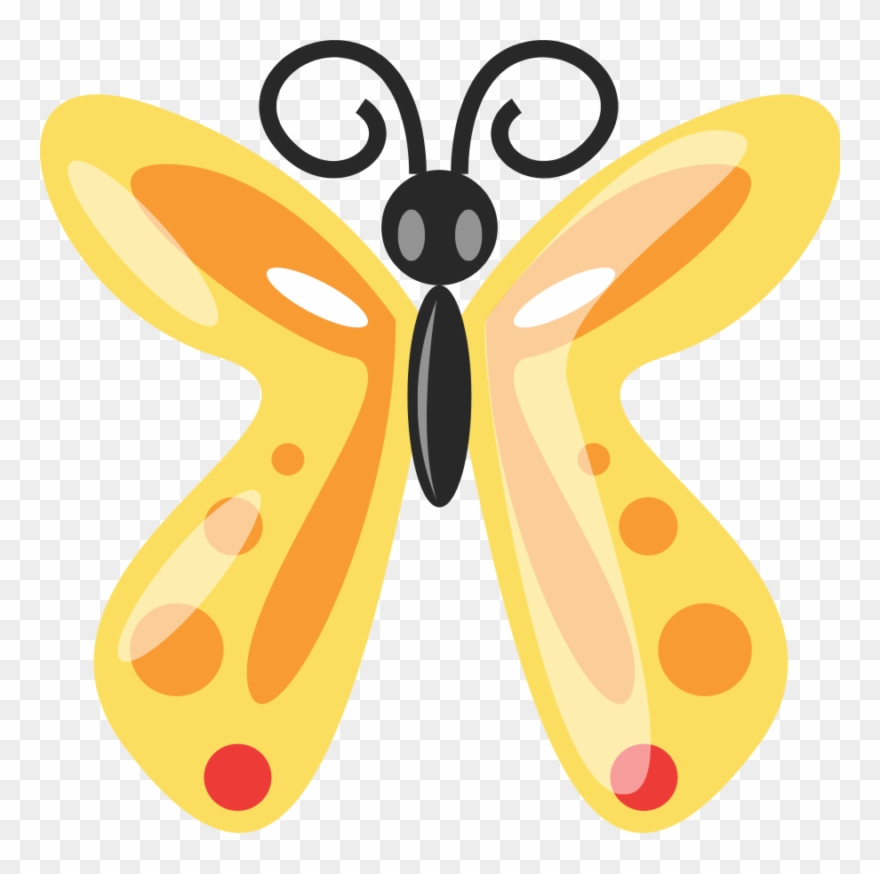 Free Graphics Of Butterflies - Draw Insects, Bugs And Other Little Creatures: Easy Clipart