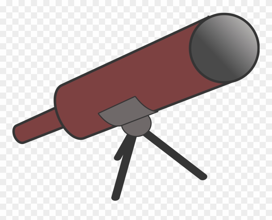 Image Of Astronomy Clipart Astronomy Clip Art Image - Cartoon Telescope Clipart - Png Download