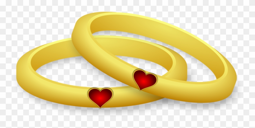 Wedding Ring Clipart By Gsagri04 - Ring Wedding Cartoon Png Transparent Png