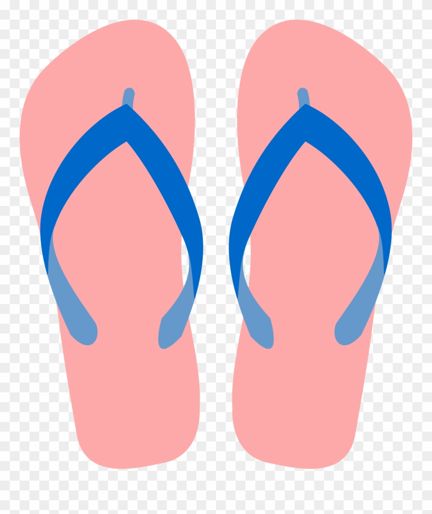 Clip Art Sandals - Clipart Slipper - Png Download