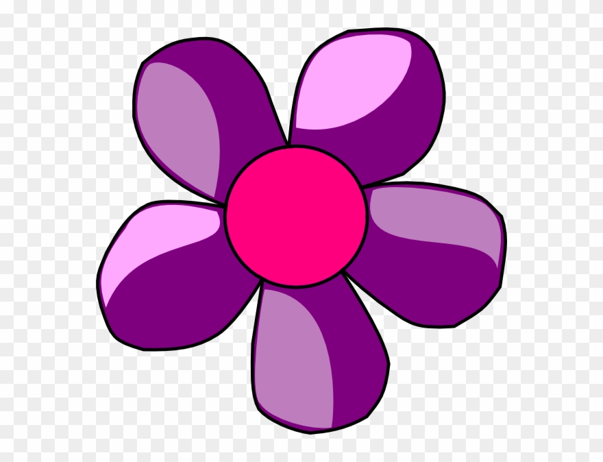 Violet Clipart Small Flower - Violet Flower Clipart Png Transparent Png