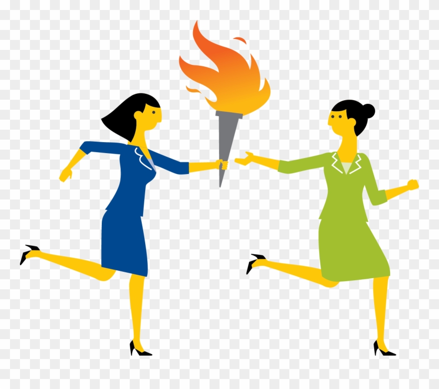 Torch Clipart Sport Day - Passing The Torch Meme - Png Download