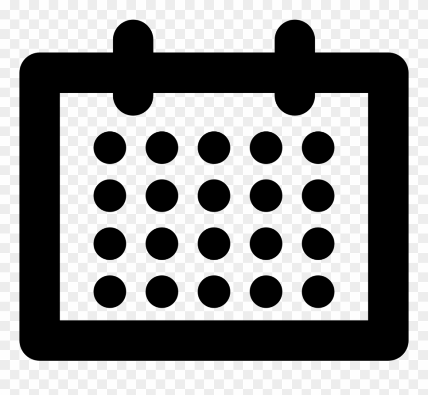 Calendar Clipart Calendar Month Time - Icone Mensal - Png Download