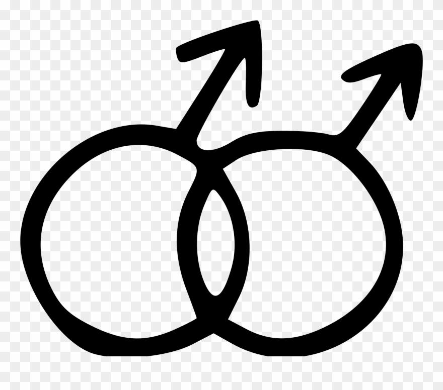 Homosexual Clipart - Gay Symbols - Png Download