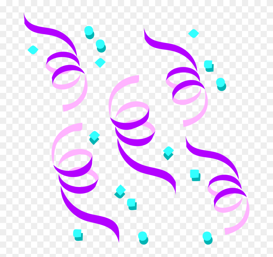 Party Clip Art - Confetti Clip Art - Png Download