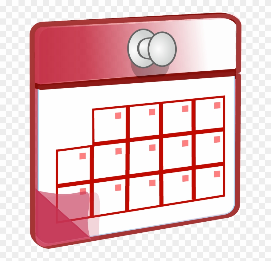 Calendar Clipart Black And White - Calendar Planning Transparent Background - Png Download