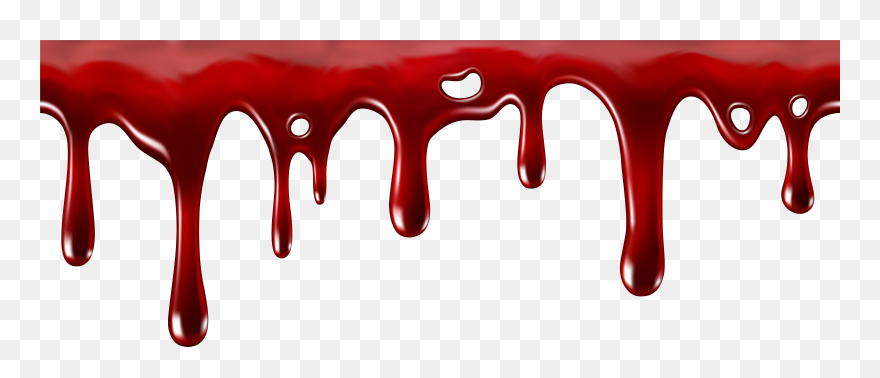 Dripping Blood Clipart - Png Download