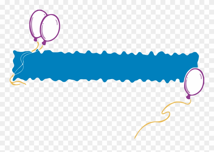 Party Clipart Party Banner - Happy Birthday Clipart - Png Download