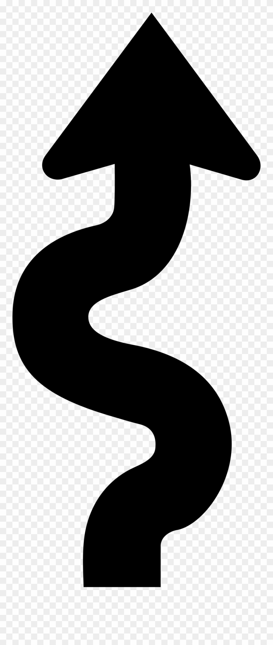 Flourish Clipart Wiggly Line Image Library Download - Free Squiggly Arrow Png Transparent Png